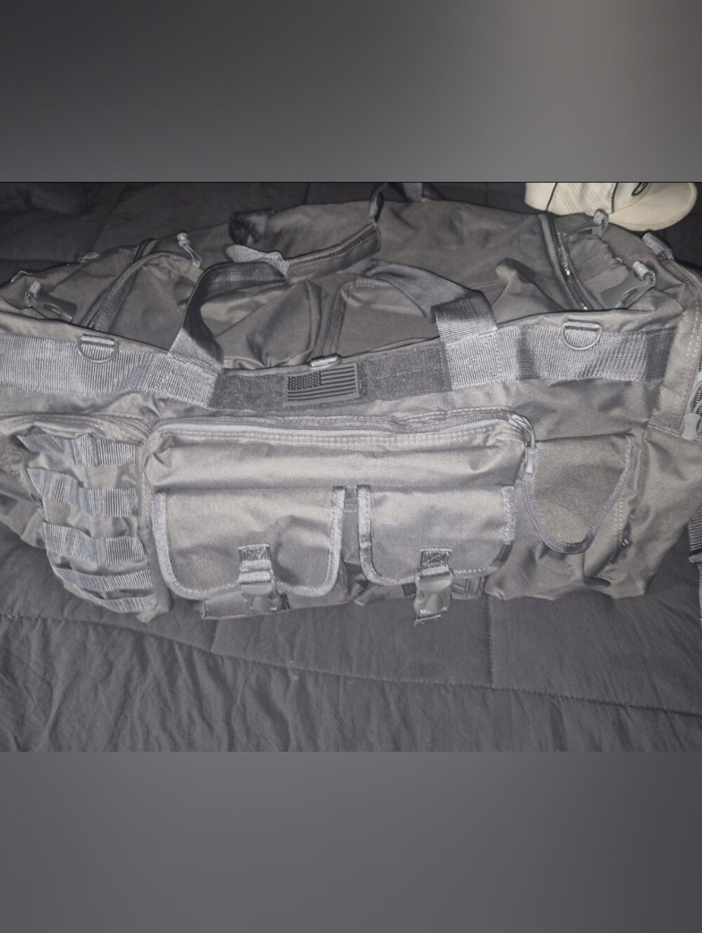 EastWest USA Adjustable A-10 DUFFLE Bug Out Tactical Military Range Bag GRAY